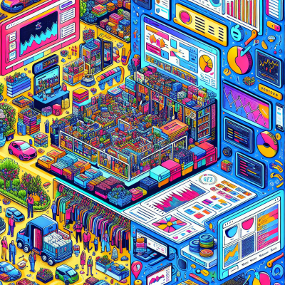 "Visual representation of various ecommerce platforms"