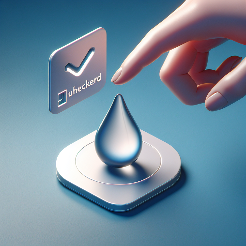 User ticking fluid hover card, discarding square checkbox.