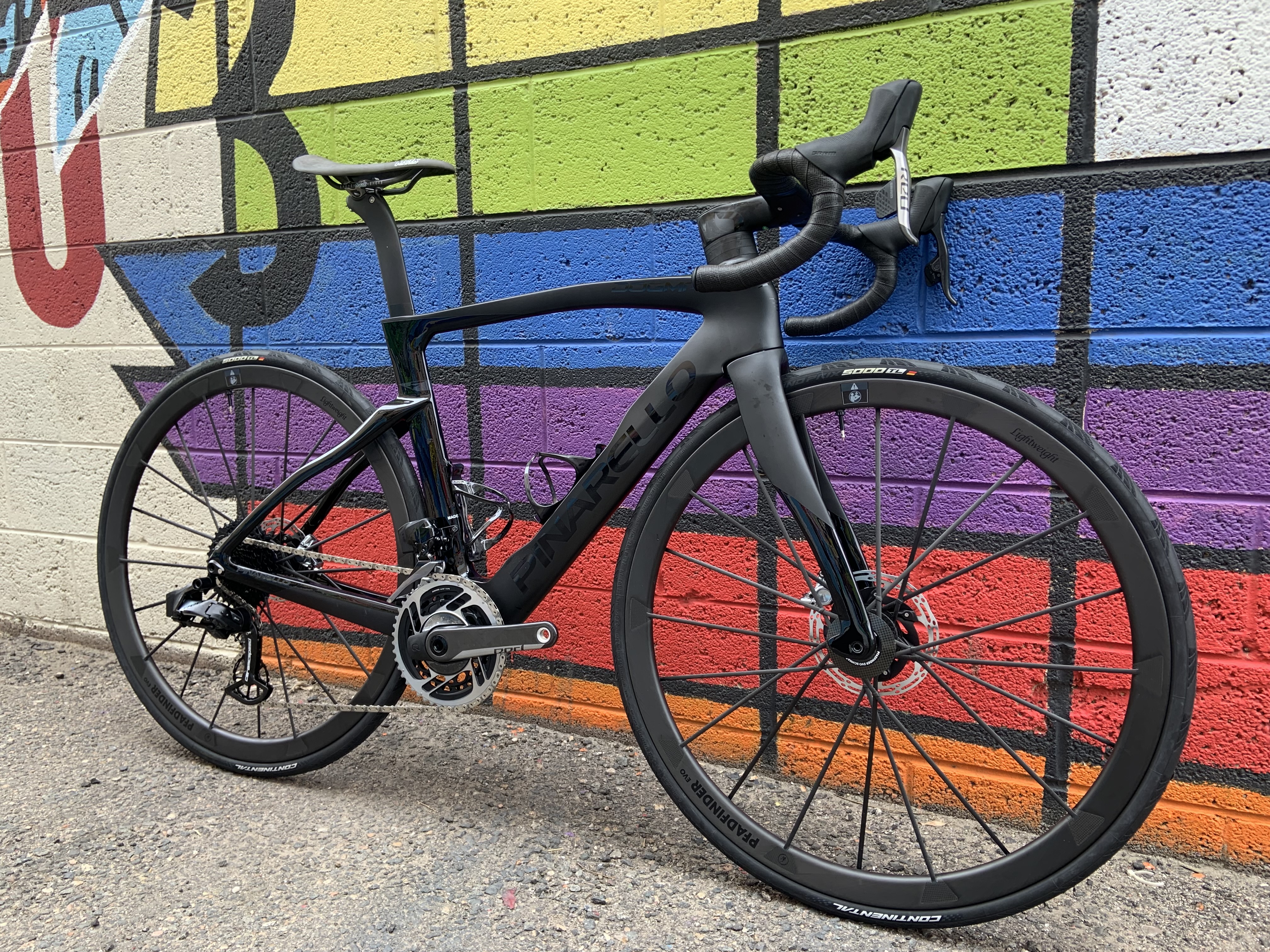 Pinarello Dogma F Disc Blacked Out Builds Nice Bike