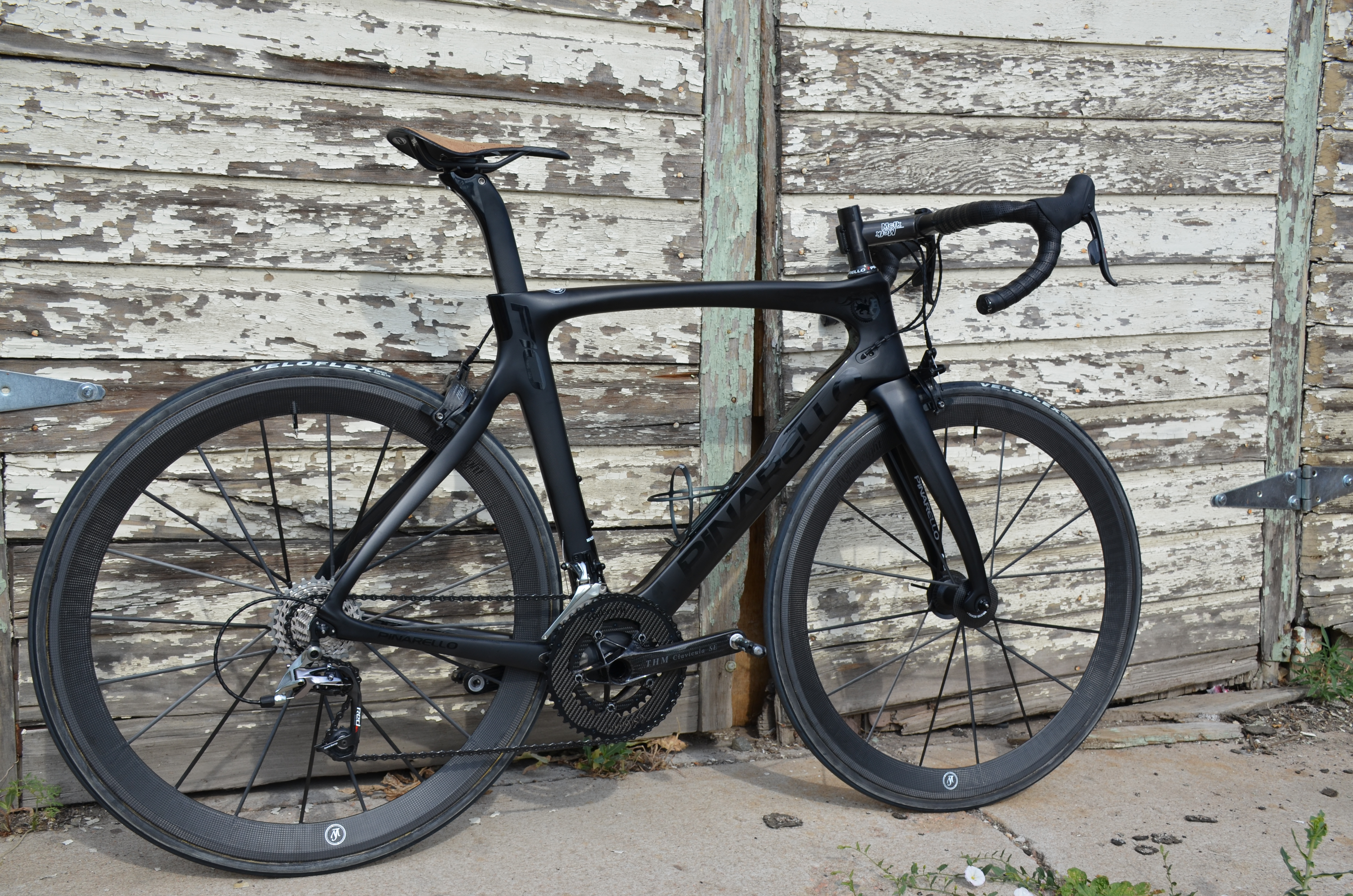 full black bike