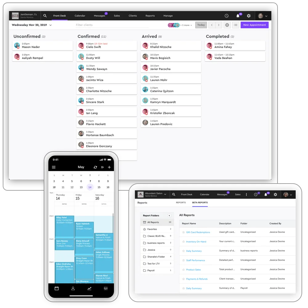 Cross-device Dashboard