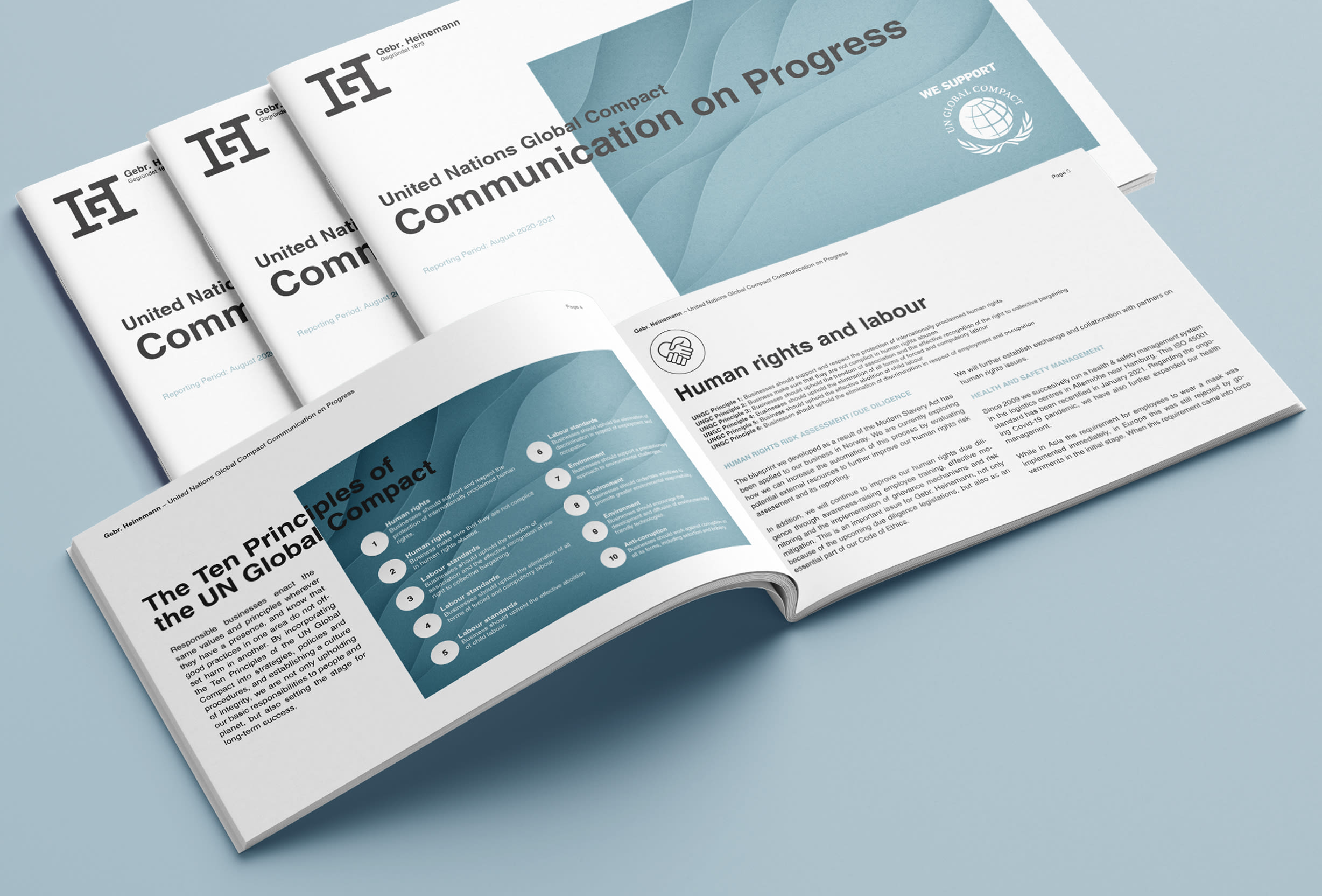 Third UN Global Compact Progress Report by Gebr. Heinemann