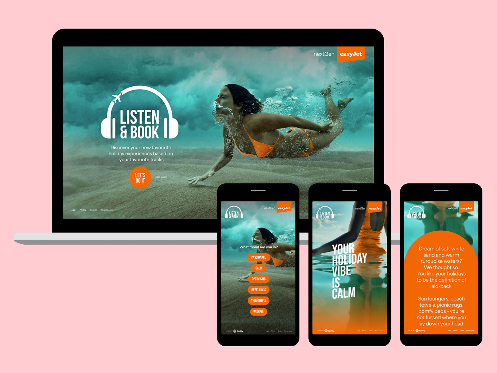 Spotify Teams Up With Easyjet In Music Inspired Campaign