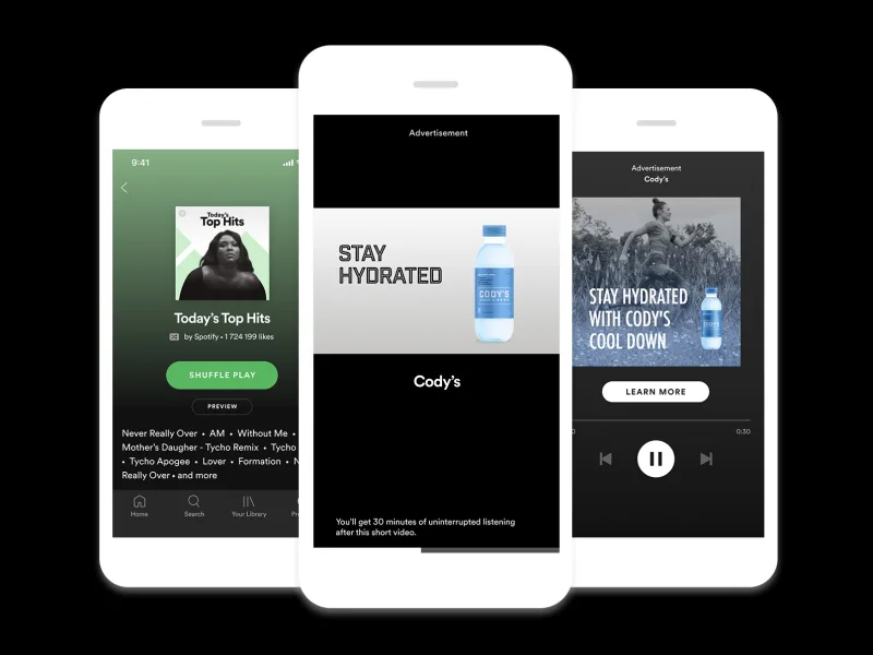 Especificaciones de los Sponsored Session de Spotify Ads - Kampa Pro Agency