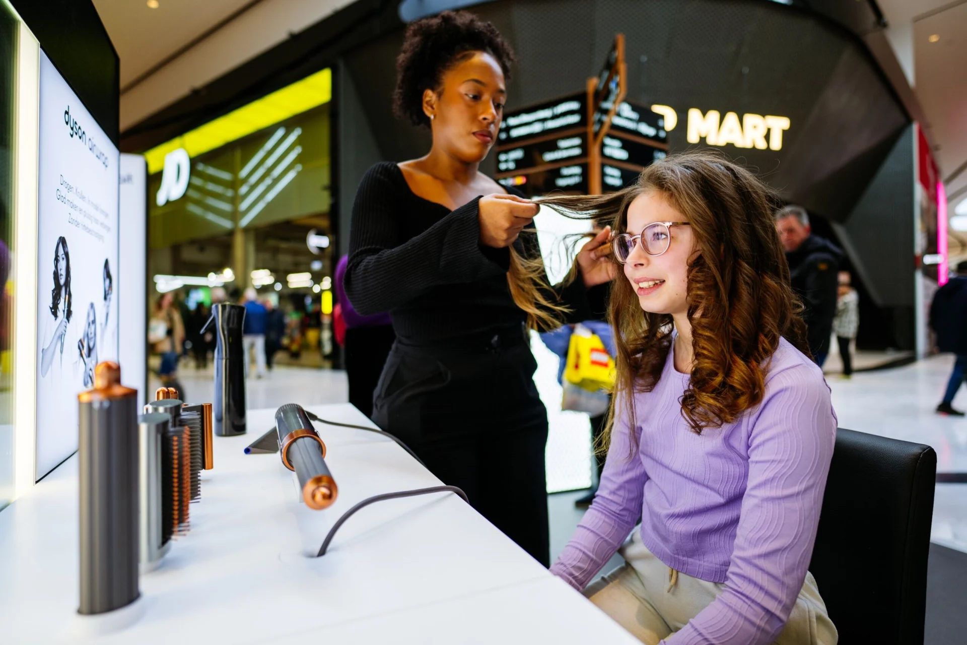 Campaign with Dyson, Westfield Mall of the Netherlands