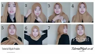 Tips menata hijab - Bersukacitalah