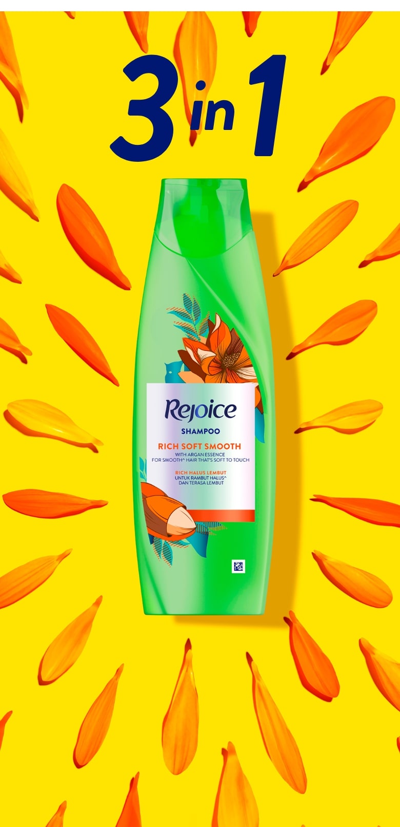Shampo Halus Kaya 3 in 1 - Spanduk - Bersukacitalah