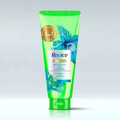 Bersukacitalah 3 in 1 kondisioner anti ketombe