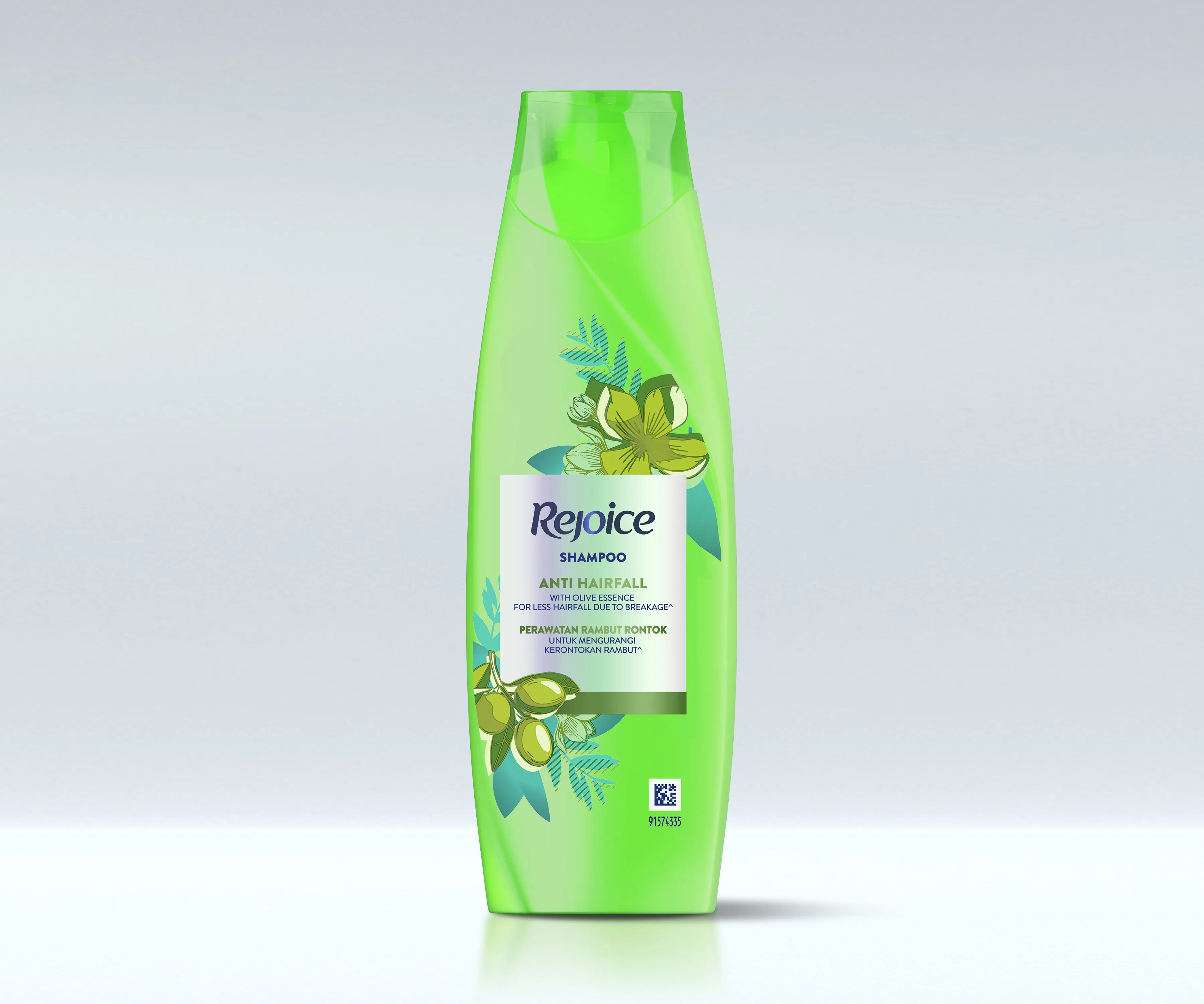 Bersukacitalah  sampo anti rambut rontok (150ml-depan)