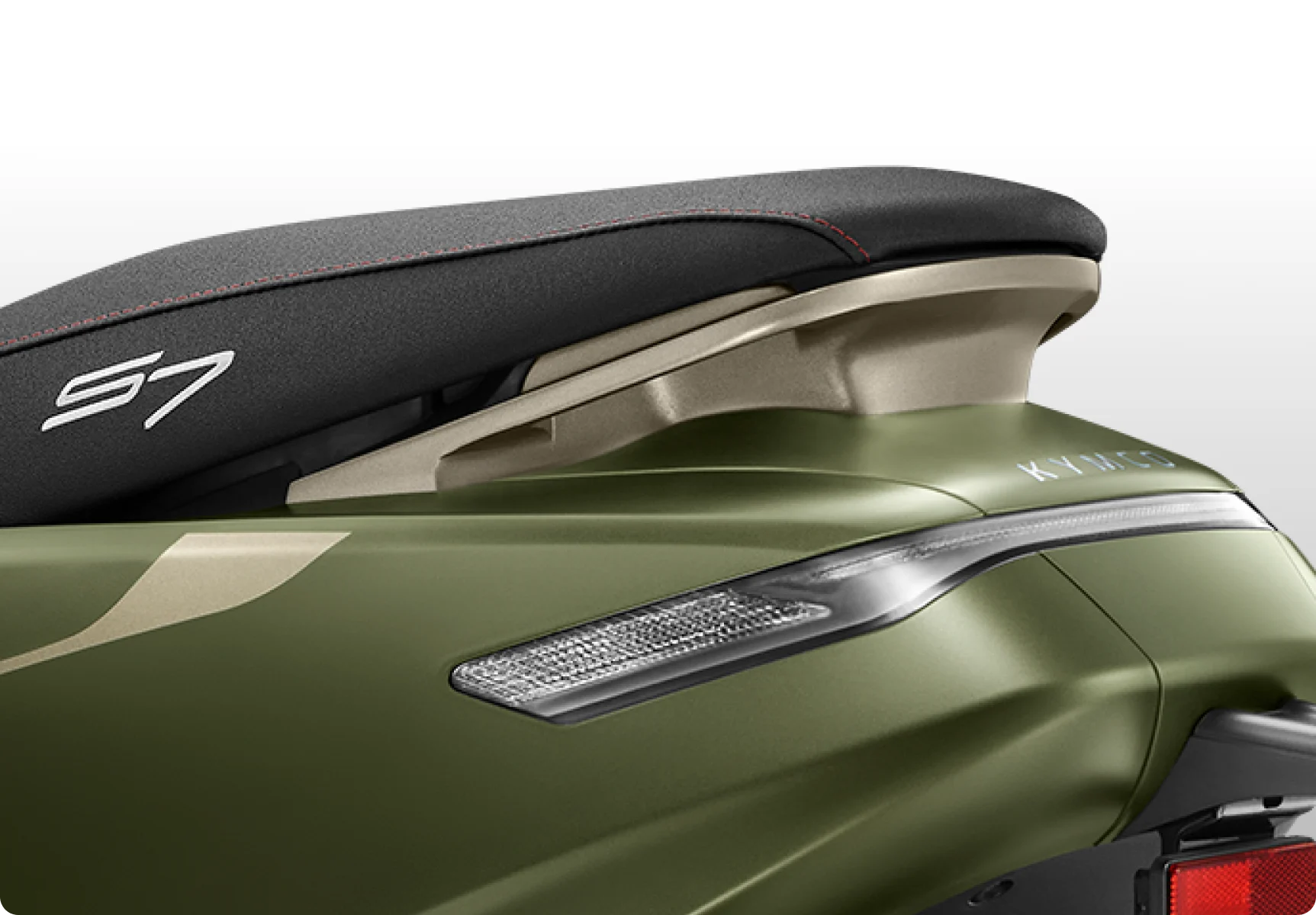 Streamlined Rear Armrest: