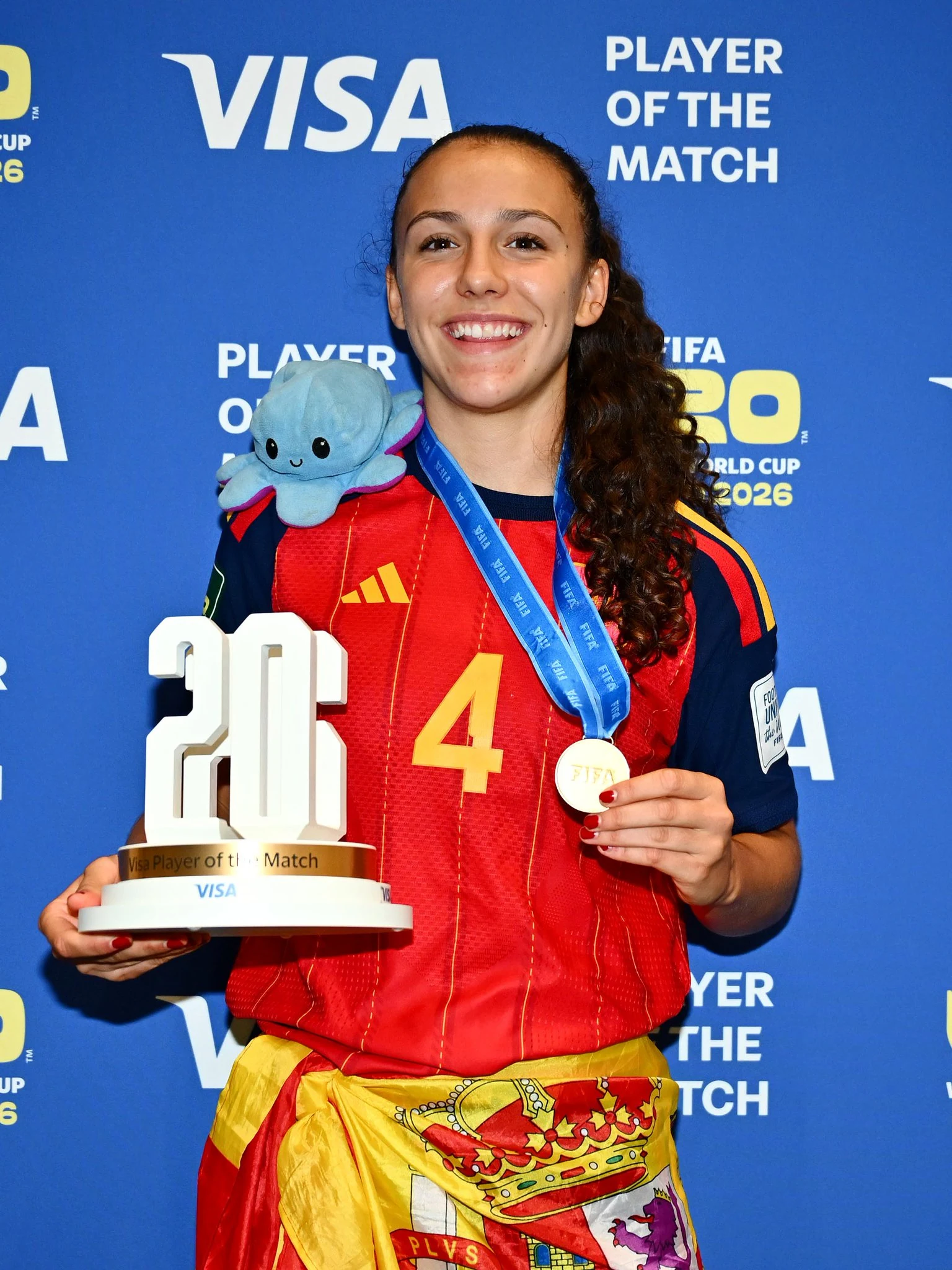 Silvia Cristóbal, MVP de la Final – Mundial sub-20 femenino 2026