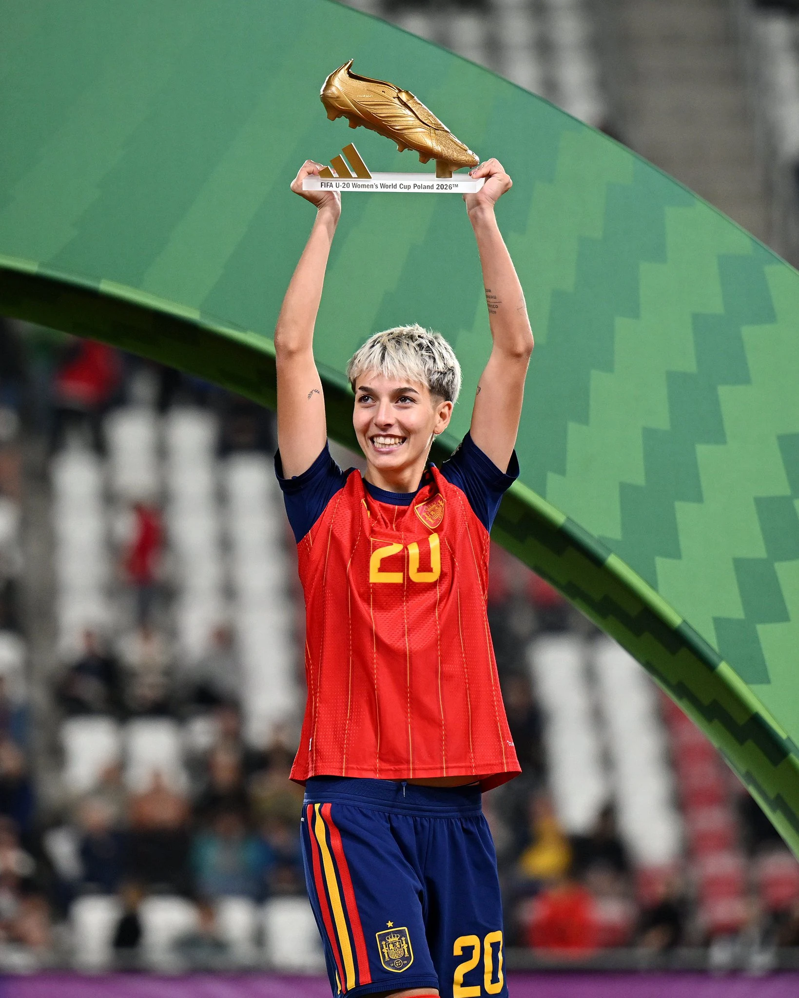 Pau Comendador, Bota de Oro – Mundial sub-20 2026