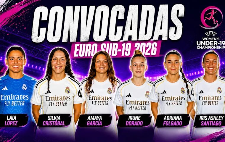 Las madridistas convocadas para la Euro sub-19 femenina
