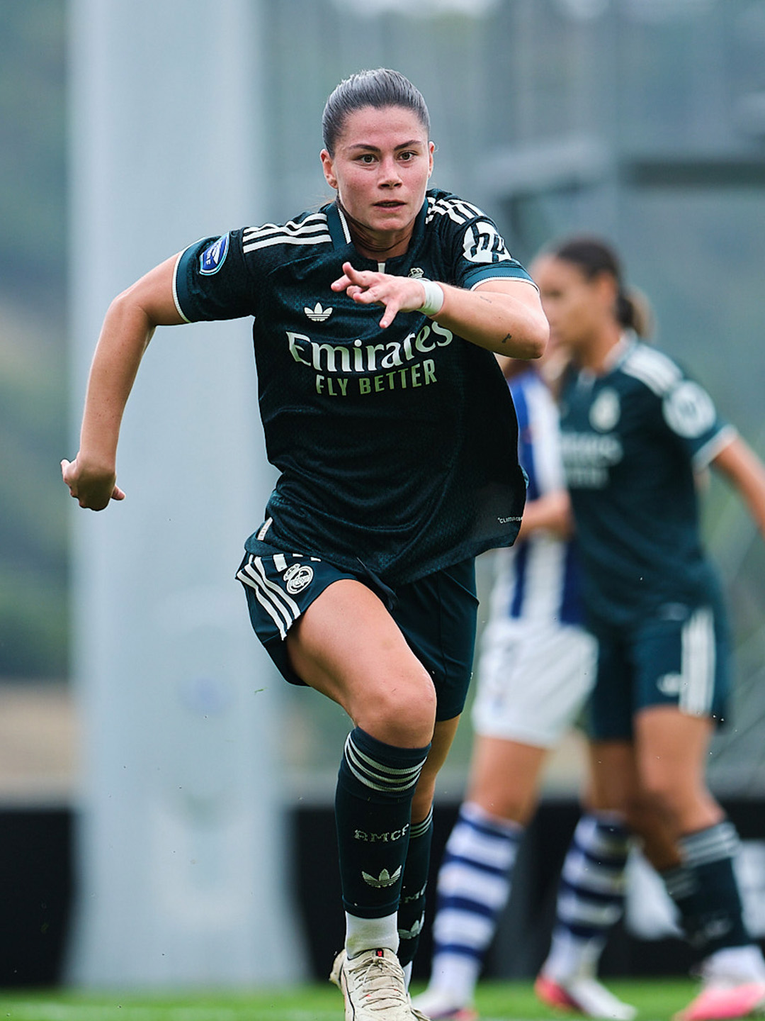 María Méndez, durante el partido contra la Real Madrid (Liga F 2026/27 - Jornada 5)