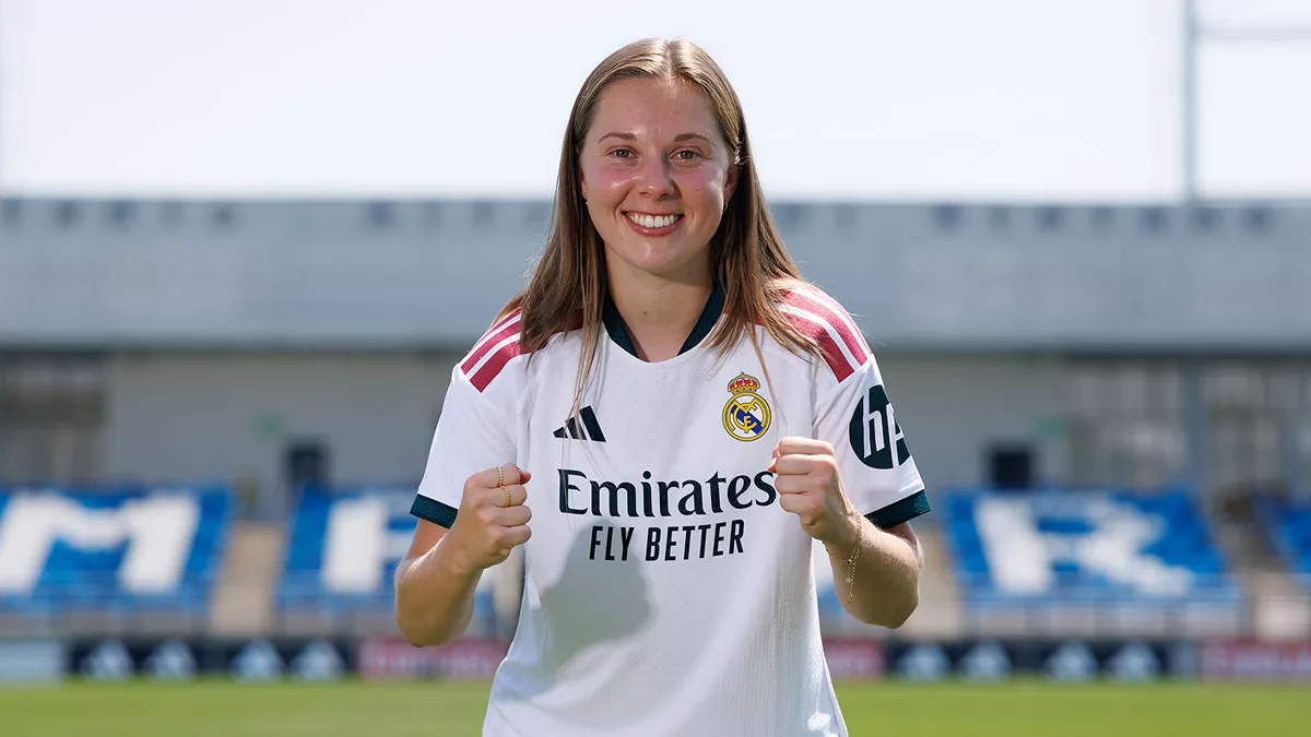 Janou Levels ya es nueva jugadora del Real Madrid hasta 2030