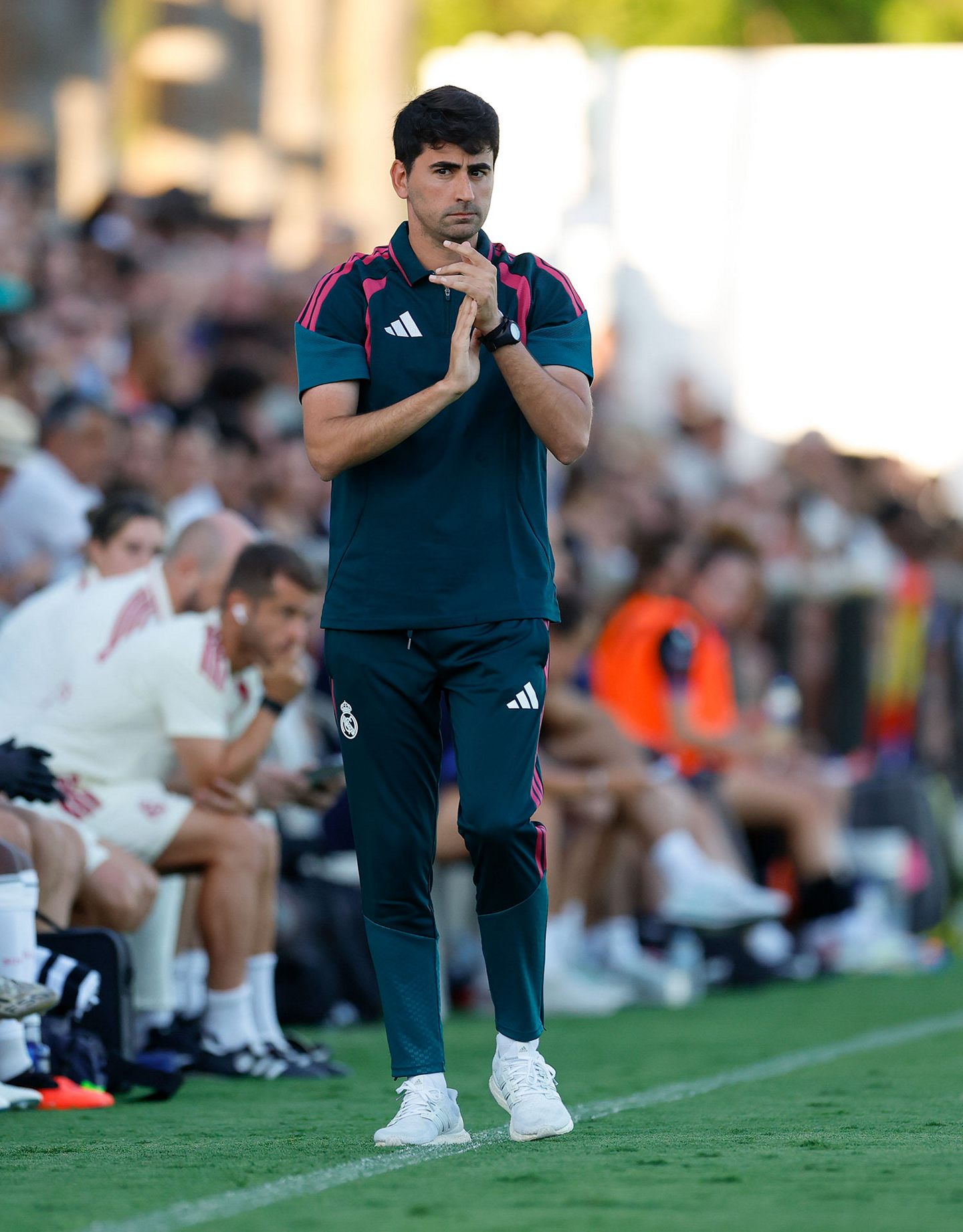 Pau Quesada durante la pretemporada del Real Madrid 2026/27