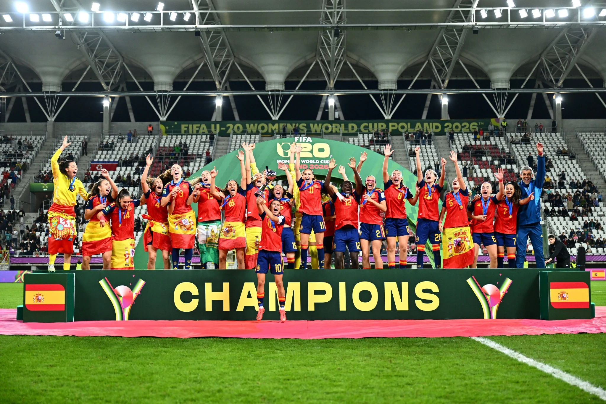 España campeona – Mundial sub-20 femenino Polonia 2026