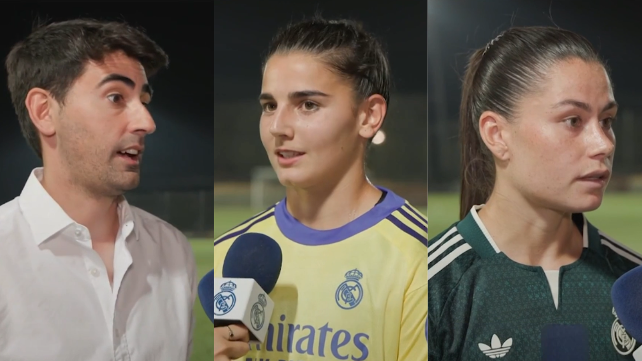 Pau Quesada, Laia López y María Méndez valoran la victoria del Real Madrid ante el Madrid CFF