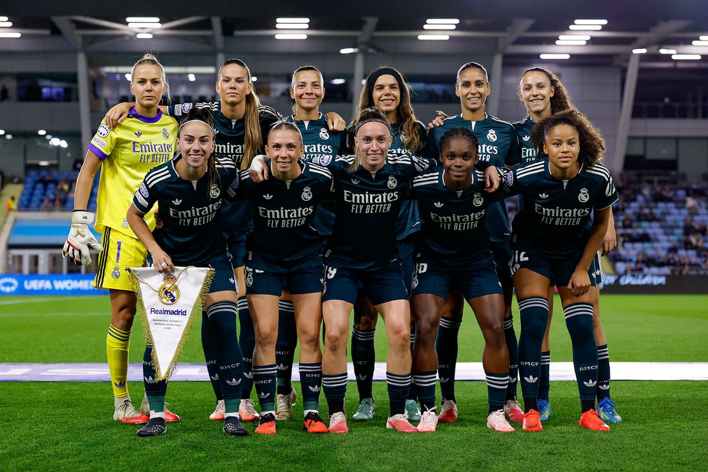 Once inicial del Real Madrid ante el Manchester City