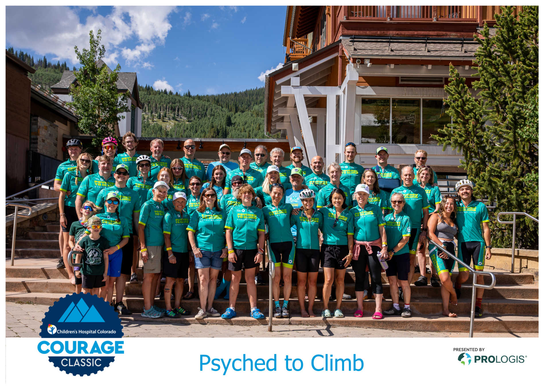 Psyched to Climb Team Photo 