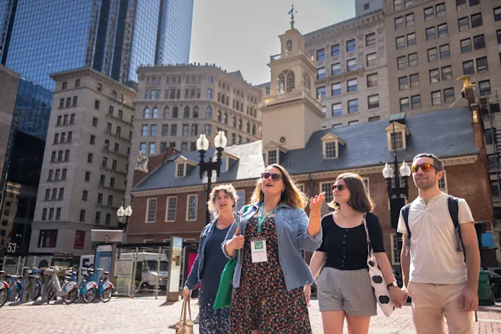 I love bringing history to life on my Boston walking tours.