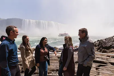 Niagara Falls Guided Tour from High & Low: Skylon Tower & Journey Behind the Falls 