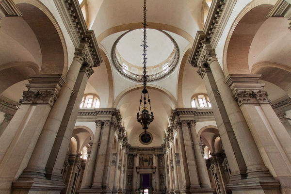 The interior of San Giorgio Maggiore