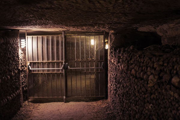 This Paris Catacombs tour takes you through gates that are usually closed to the public. 