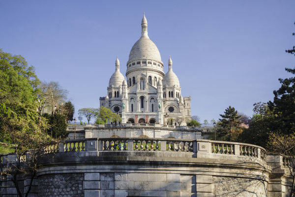 Paris' Sacre Coeur Basilica.
