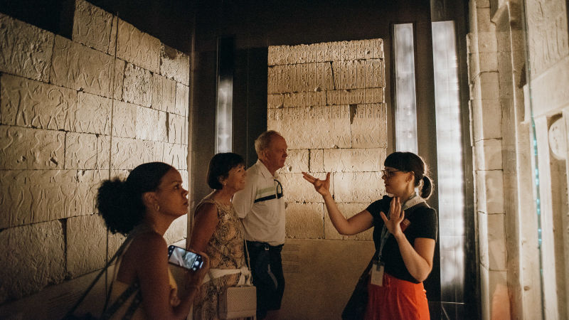 Visit Ancient rooms with an experienced guide