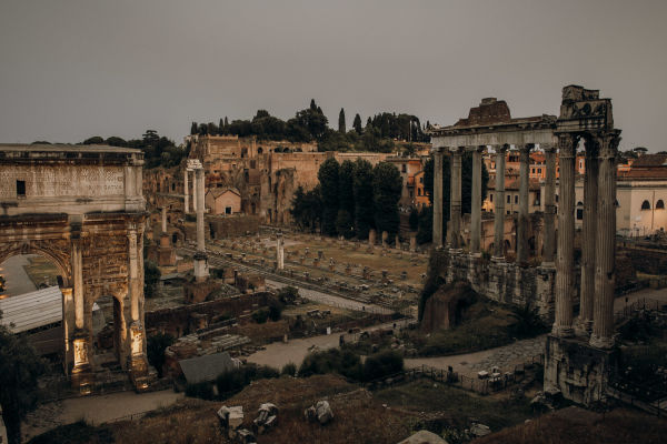 See Ancient Rome at the most beautiful time of day
