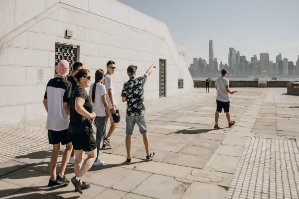 Learn the history and importance of Liberty Island as you explore.