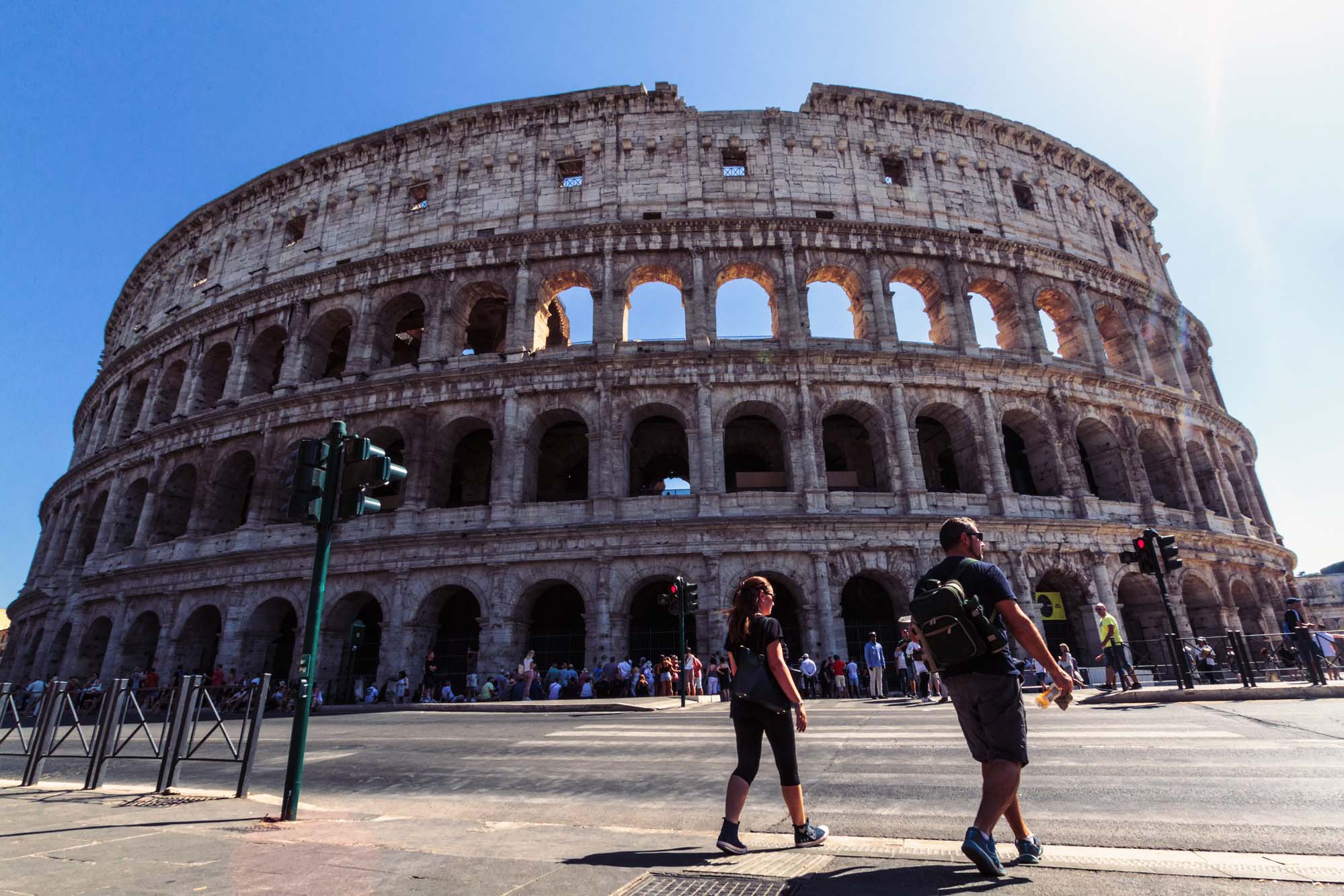 Think the Colosseum is impressive from the outside? Wait till you step inside. 