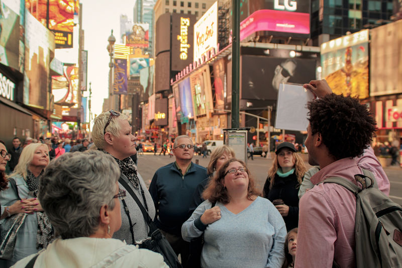 Explore key sites of Broadway with an insider who has all the gossip