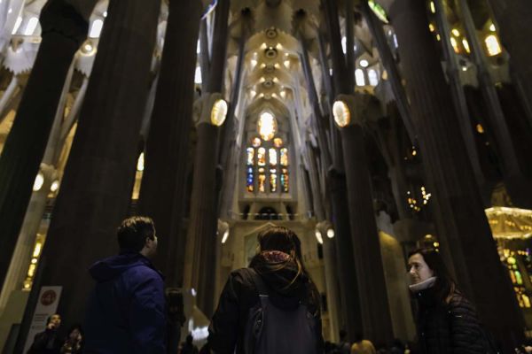 You've never seen a basilica like the Sagrada Família