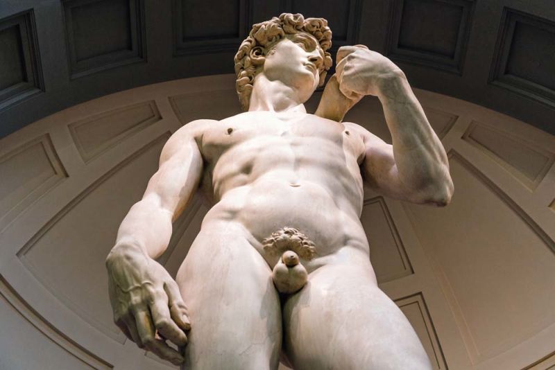 You can literally stand this close to Michelangelo's masterpiece