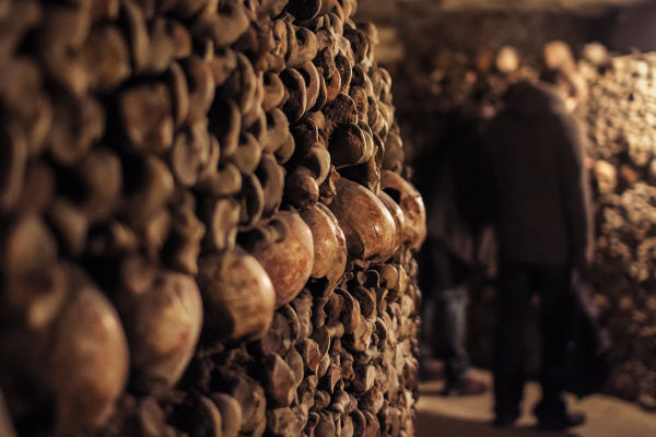 In the Catacombs, there is no shortage of reminders of your own mortality.