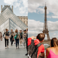 Paris in a Day Tour with Louvre, City Walk, Eiffel Tower & River Cruise