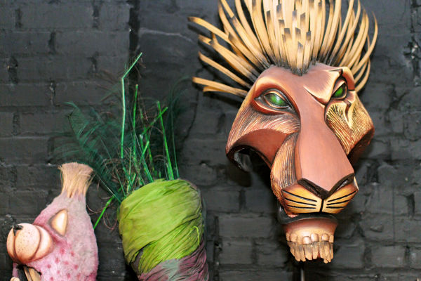 Scar from the Lion King is a favorite prop for many of our young visitors