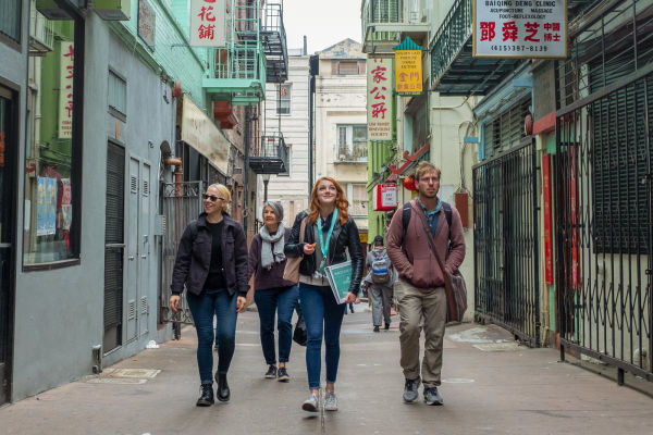 Exploring the backstreets of Chinatown