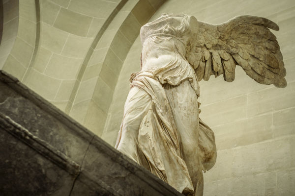 'Winged Victory of Samothrace' as visited on your Louvre tour