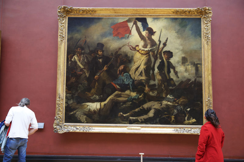 Delacroix's 'Liberty Leading the People'
