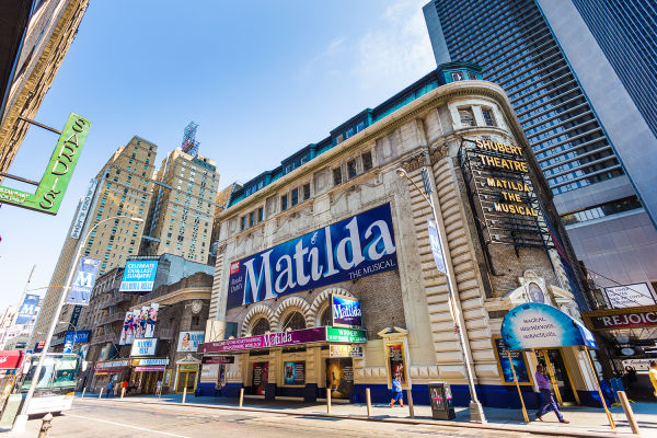 Visit the historic theaters of Broadway