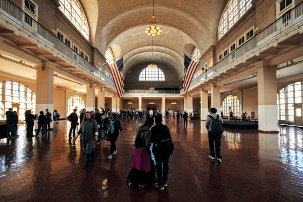 Ellis Island Immigration Center isn't just fascinating - it's beautiful too