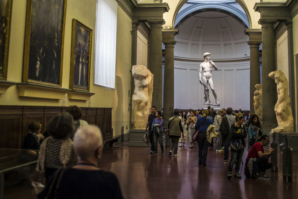 Early entry is key to avoiding the large crowds in the Florence Accademia