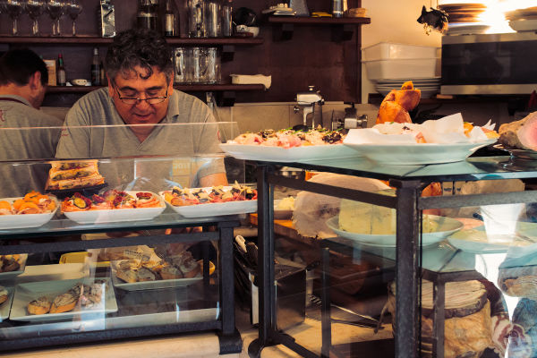 We always stop by a few of the most beloved cicchetti bars in Venice. 