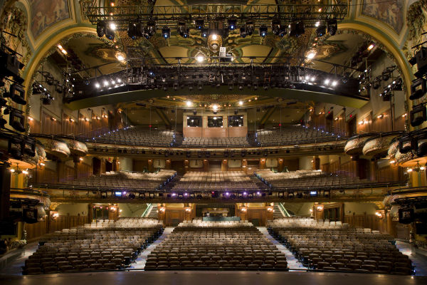 An actor's view of the New Amsterdam Theatre