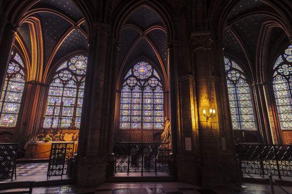 Notre Dame contains some surprisingly intimate spaces. 