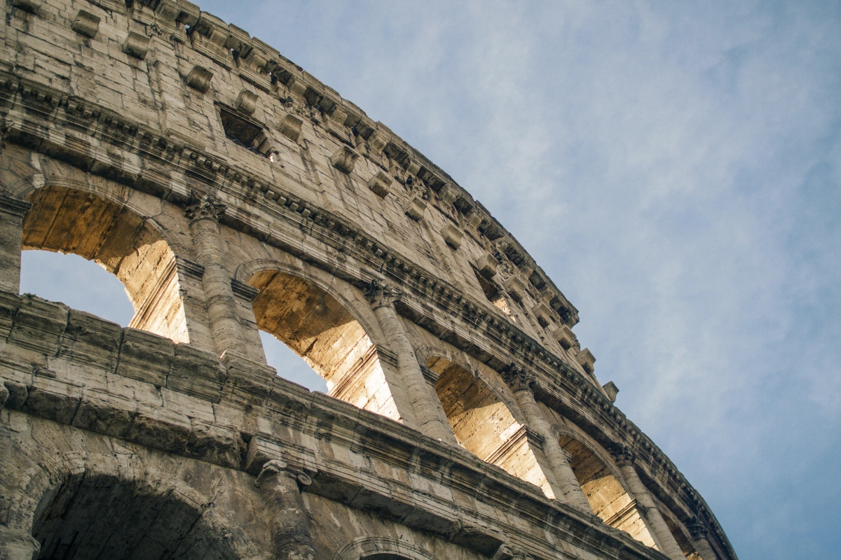 The Roman Colosseum is a global icon