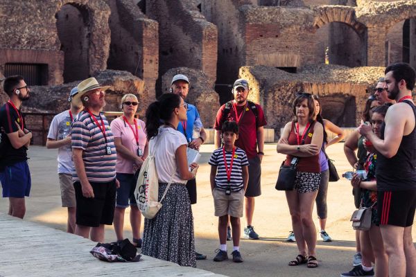 Visitors learn about gladiators and blood soaked public spectacles while standing on the exact spot where they took place. 